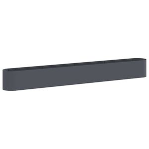 vidaXL Pakelta sodo lova Antracito 360 x 40 x 40 cm