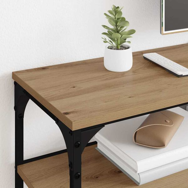 vidaXL Televizoriaus spintelė Amatininkų ąžuolas 160 x 30 x 50 cm