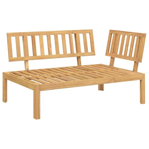 vidaXL Sofos komplektas su pagalve Lapų ra&scaron;tas 133 x 92 x 69 cm