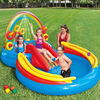 Intex Prip. baseinas Rainbow Ring Play Center, 297x193x135cm, 57453NP