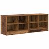 vidaXL Lovos spintelė 2 pcs Sendintos medienos 66 x 33 x 48 cm