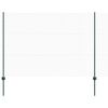 vidaXL Hexagonal Fence with Post 25 x 1,5 m PVC dengtas plienas Žalia