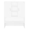 vidaXL Skalbimo mašinos spintelė, baltos spalvos, 70,5x25,5x90cm