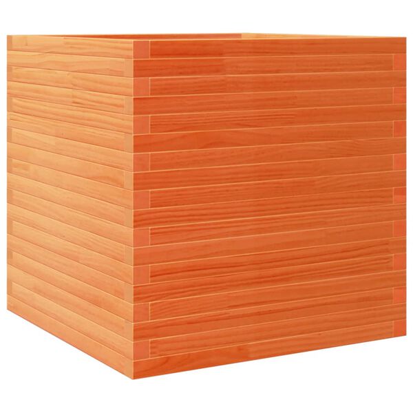 vidaXL Sodo lovelis, va&scaron;ko rudas, 70x70x68,5cm, pu&scaron;ies masyvas