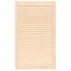 vidaXL Spintelės durelės, 99,3x59,4cm, pu&scaron;is, žaliuzių dizaino