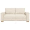 vidaXL Dvivietė sofa, lininė, 180x78x84 cm