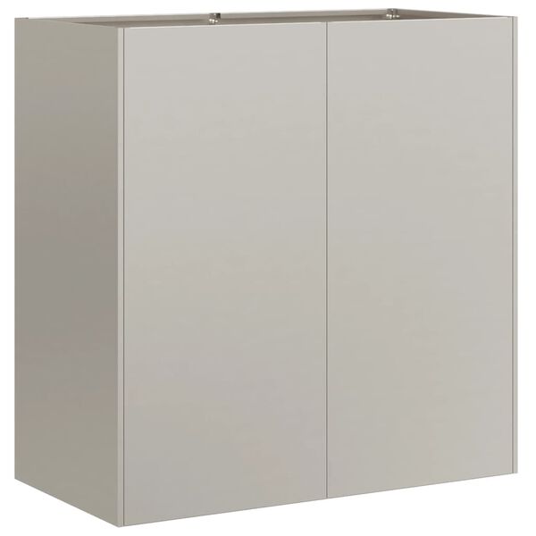 vidaXL Lovelis, rūdžių, 80x40x80cm, oro sąlygoms atsparus plienas