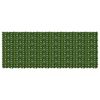 vidaXL Balkono ekranas su lapais Žalia 400 x 150 cm