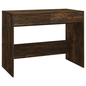 vidaXL Ra&scaron;omasis stalas, dūminės ąžuolo spalvos, 101x50x76,5cm, MDP