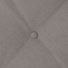 vidaXL Apsaugos Pagalvė Taupe 100 x 19 x 50 cm audinys