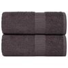 vidaXL Rank&scaron;luosčiai FROGN, 2 vnt., antracito spalvos, 30x30 cm, 360 g/m&sup2;