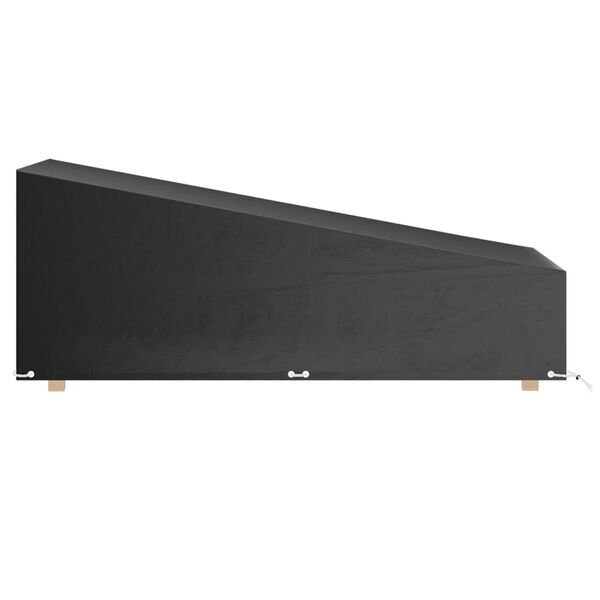 vidaXL Saulės gultų uždangalai, 2vnt., 200x65x35/60cm, polietilenas