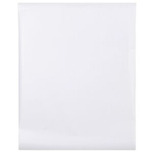 vidaXL Langų plėvelė, baltos spalvos, 45x1000cm, PVC, matinė