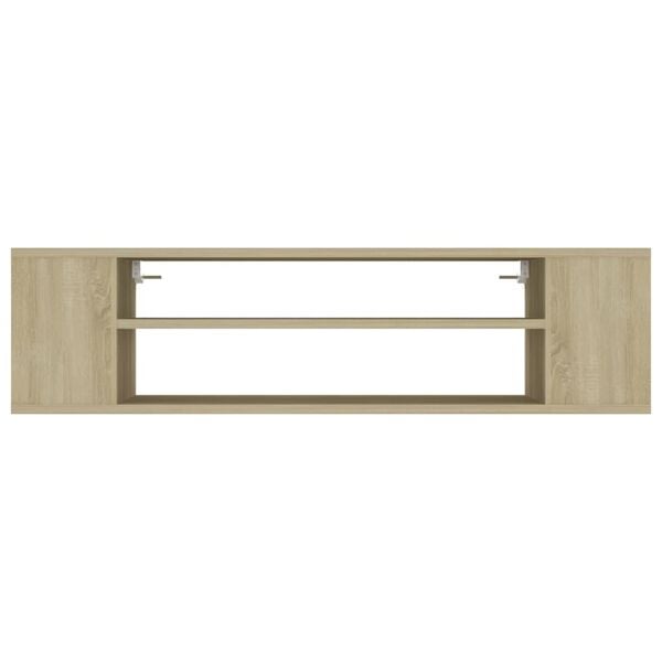 vidaXL Pakabinama TV spintelė, ąžuolo, 100x30x26,5cm, apdirbta mediena