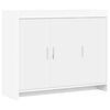 vidaXL Kabalas Balta 98,5 x 33 x 80 cm Apdirbta mediena