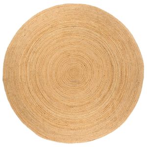 vidaXL Kilimas, pintas džiutas, 180cm, apskritas