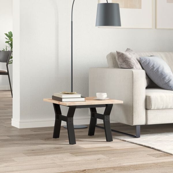 vidaXL Kavos staliuko kojos, 40x40x33cm, plieninis, Y formos rėmas