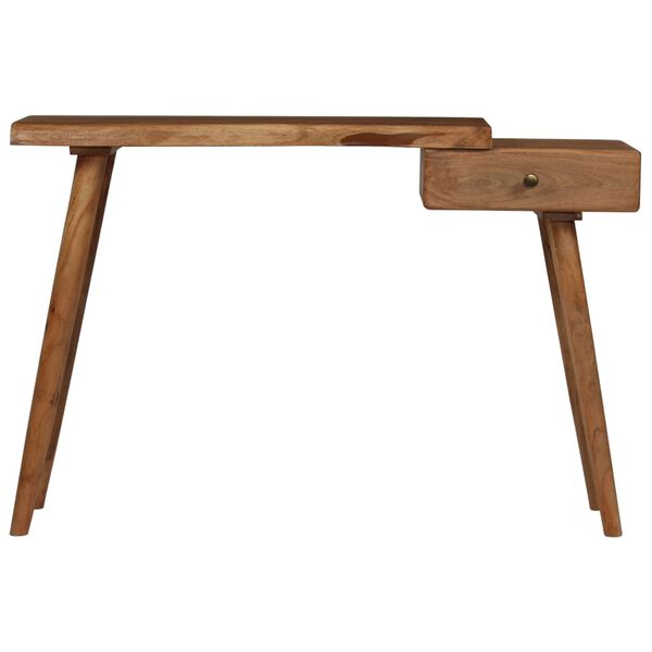 vidaXL Konsolinis staliukas, akacijos medienos masyvas, 115x35x76cm