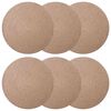 vidaXL Džiuto paveikslai 6 pcs Natūrali &Oslash; 30 cm 100% Tossa Džiutas
