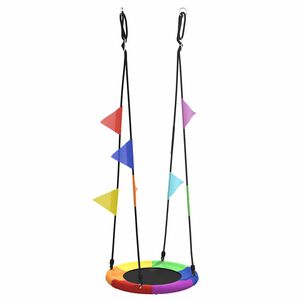 vidaXL Lizdinių supynių Mėlyna 60 x 60 x 180 cm Poliesteris