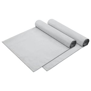 vidaXL Gulinčio rank&scaron;luosčiai 2 pcs Pilka 210 x 75 cm