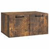 vidaXL Sieninė TV spintelė Dūminio ąžuolo 59,5 x 41 x 30 cm