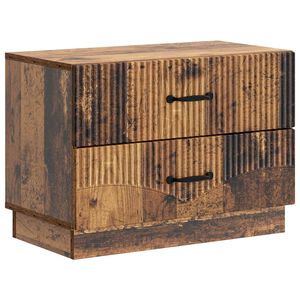 vidaXL &Scaron;alia lovos spintelė Sendintos medienos 62 x 34,5 x 44,5 cm