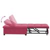 vidaXL Sofa lova Vyno raudona 194 x 67 x 82 cm Aksomas