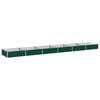 vidaXL Pakelta sodo lova Žalia 480 x 80 x 24 cm