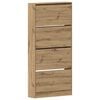 vidaXL Batu skrynia 80 x 21 x 163,5 cm Apdirbta mediena