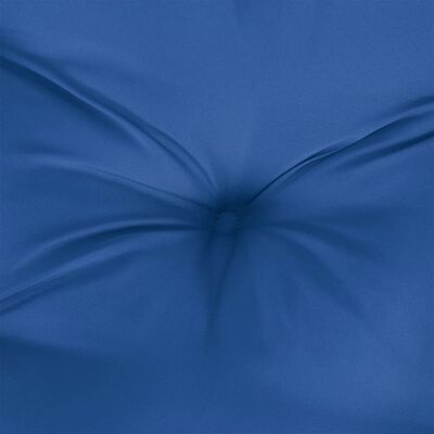 vidaXL Paletės pagalvėlė, karališkos mėlynos spalvos, audinys