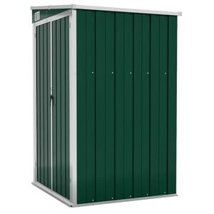 vidaXL Sodo pa&scaron;iūrė, žalia, 118x100x178cm, galvanizuotas plienas