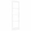 vidaXL Vidaus durys ORKDAL Balta paruo&scaron;ta 61 x 198,5 cm