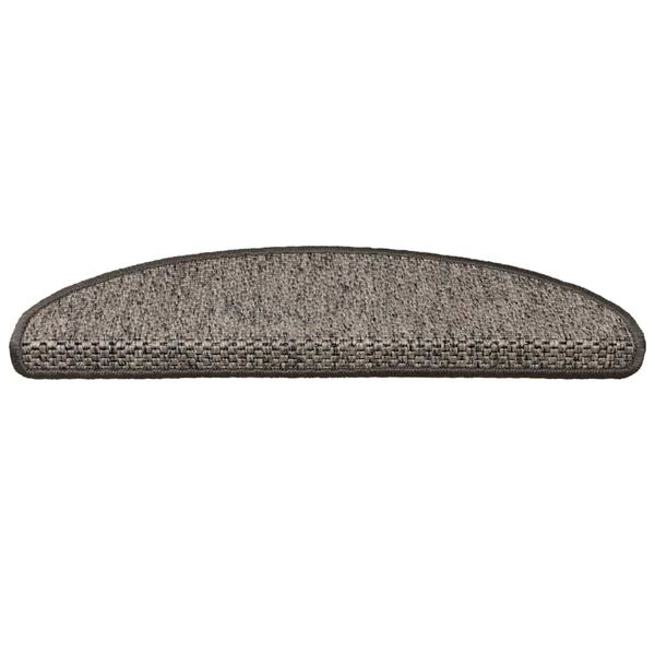 vidaXL Lipnūs laiptų kilimėliai, 30vnt., pilki ir smėlio sp., 65x21x4cm