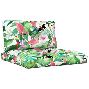 vidaXL Palečių pagalvėlės, 2vnt., įvairių spalvų, audinys