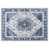 vidaXL Kilimas ORIZ Tamsiai mėlyna 140 x 200 cm 100% poliesteris