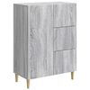 vidaXL Kabalas Pilka sonoma ąžuolo 66 x 34,5 x 90 cm Apdirbta mediena