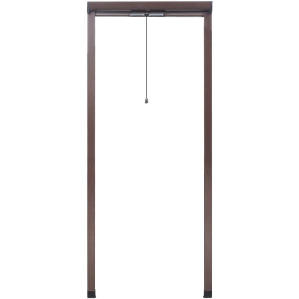 Rudas Susukamas į Ritinį Tinklelis nuo Vabzdžių Langams, 80 x 170 cm