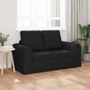vidaXL Sofa lova 60cm Juoda audinys