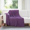 vidaXL Apklotas Violetinė 200 x 150 cm Flysas