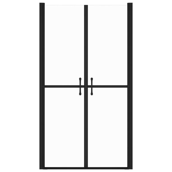 vidaXL Dušo durys, skaidrios, (93-96)x190cm, ESG