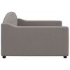 vidaXL Sofa, taupe spalvos, 100x200cm, audinys