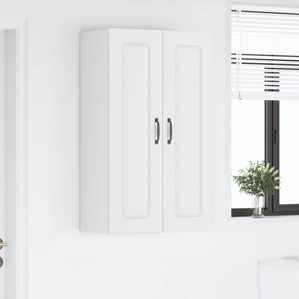 vidaXL Virtuvės spintelė su saugykla Kalmar Balta 60 x 31 x 100 cm