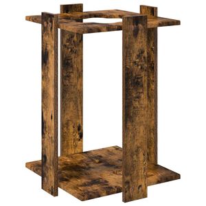 vidaXL Biliardo lazdos stovas Apdirbta mediena 42 x 43 x 60 cm