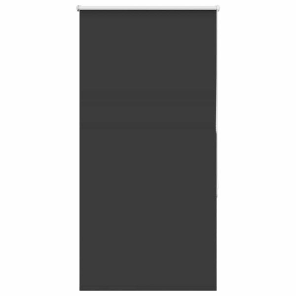 vidaXL roletas juodas 75x175 cm audinio plotis 70,7 cm poliesteris