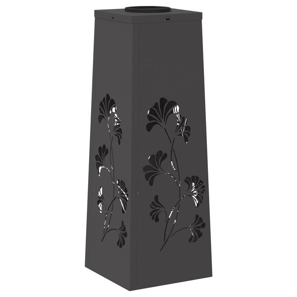 vidaXL Saulės LED &scaron;aligatvio &scaron;viesa 2 pcs Juoda