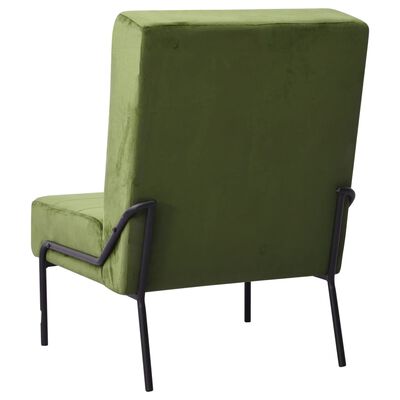 vidaXL Poilsio kėdė, šviesiai žalios spalvos, 65x79x87cm, aksomas