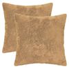 vidaXL Pagalvėlės užvalkalas 2 vnt. HEERLEN Taupe 45 x 45 cm