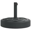 vidaXL Skėčio nuo saulės pagrindas 38/48mm skersmens stulpams, 25kg