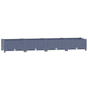vidaXL Auk&scaron;tas lovelis, 160x40x23cm, polipropilenas